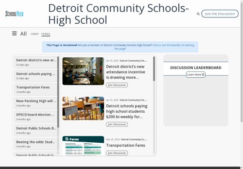 Detroit Community Schools-High School