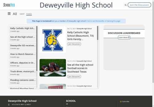 Deweyville High School