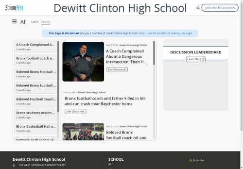 Dewitt Clinton High School