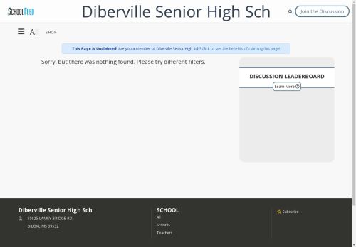 Diberville Senior High Sch