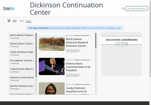 Dickinson Continuation Center