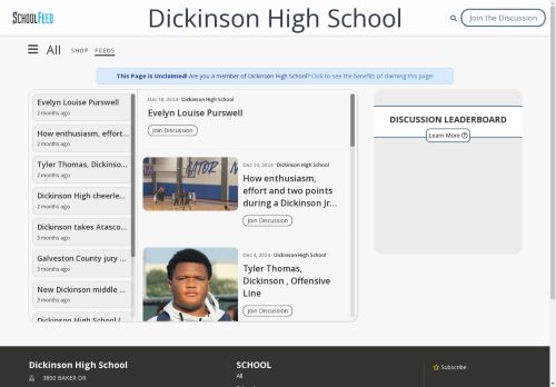 Dickinson High School