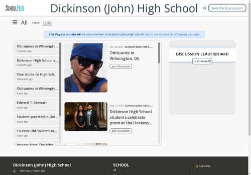 Dickinson (John) High School