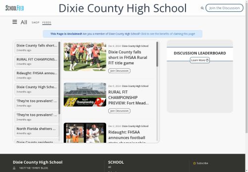 Dixie County High School