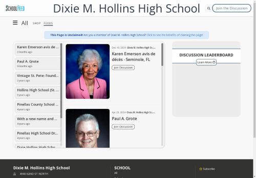 Dixie M. Hollins High School