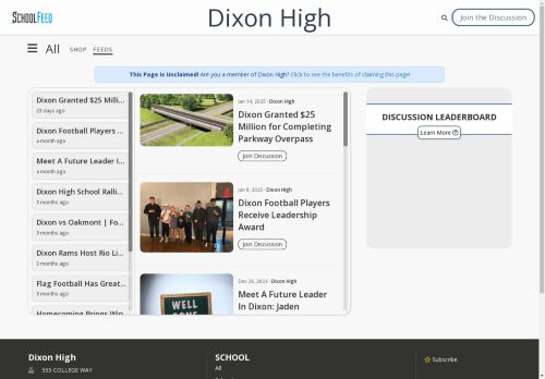 Dixon High