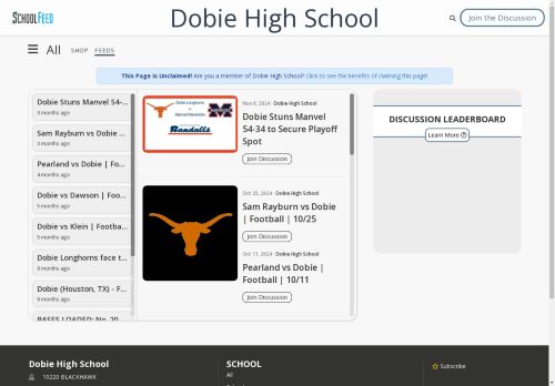 Dobie High School