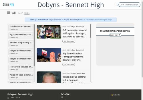 Dobyns - Bennett High