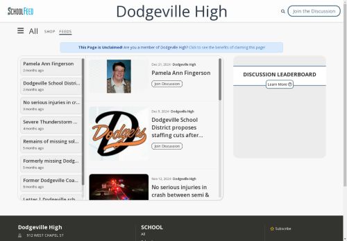Dodgeville High
