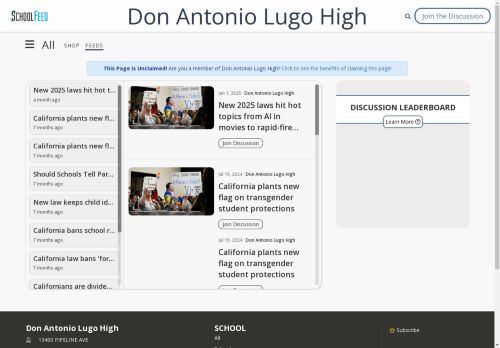 Don Antonio Lugo High