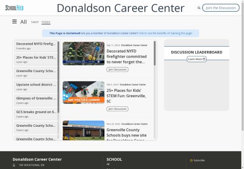 Donaldson Career Center