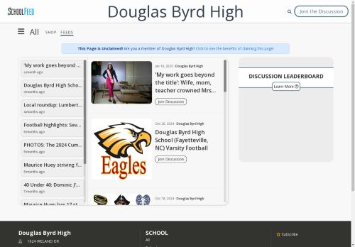 Douglas Byrd High
