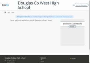 Douglas Co West High School