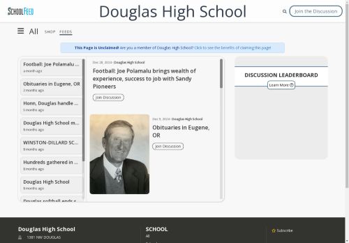 Douglas High School