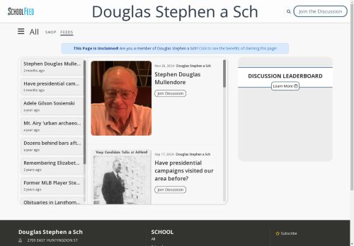 Douglas Stephen a Sch