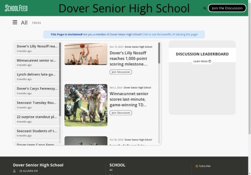 Dover Senior High School