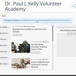 Dr. Paul L Kelly Volunteer Academy