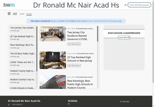 Dr Ronald Mc Nair Acad Hs