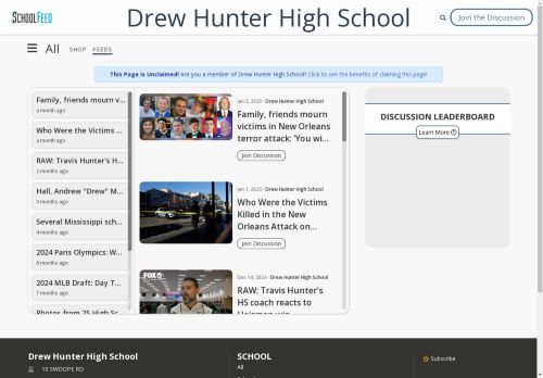 Drew Hunter High School