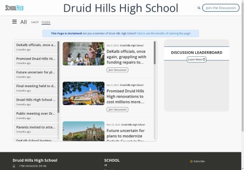 Druid Hills High School
