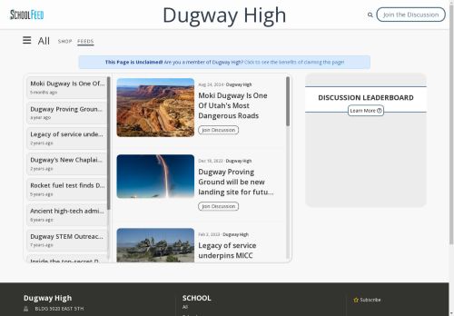 Dugway High