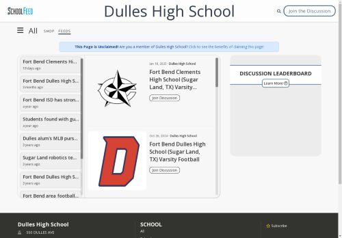 Dulles High School