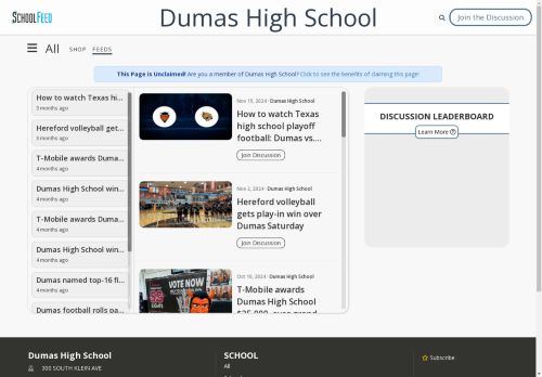 Dumas High School