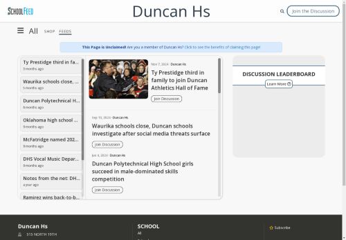 Duncan Hs