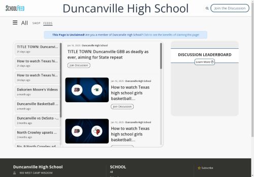Duncanville High School