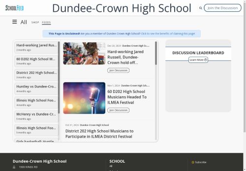Dundee-Crown High School