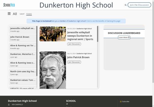 Dunkerton High School