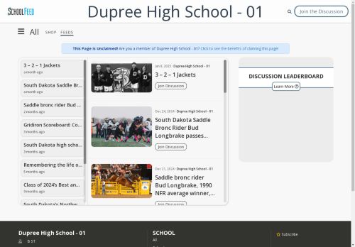 Dupree High School - 01