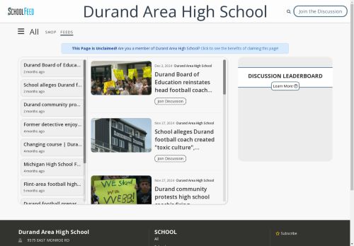 Durand Area High School