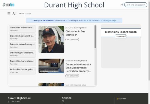 Durant High School