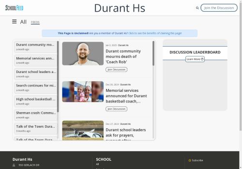 Durant Hs