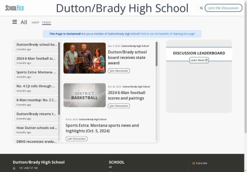 Dutton/Brady High School