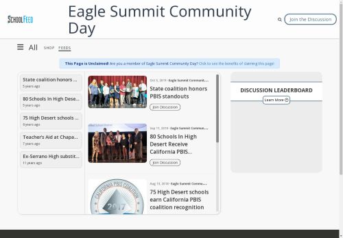 Eagle Summit Community Day
