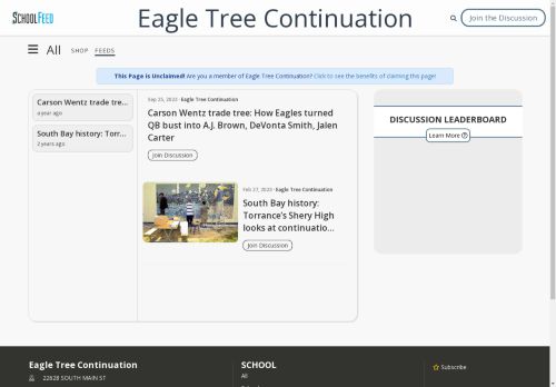 Eagle Tree Continuation