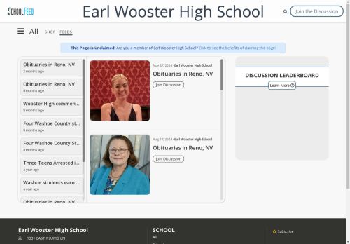 Earl Wooster High School