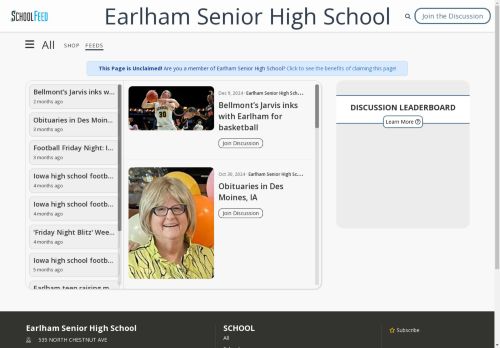 Earlham Senior High School