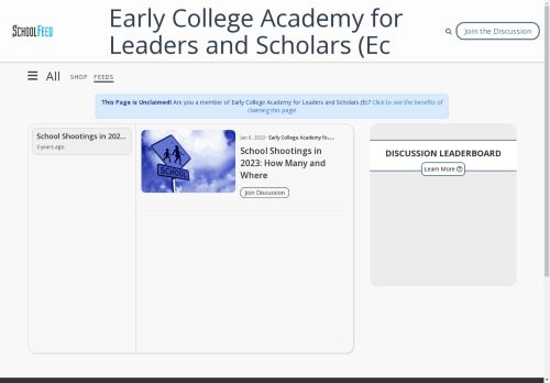 Early College Academy for Leaders and Scholars (Ec