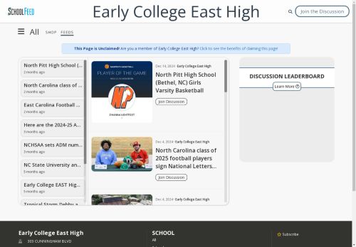 Early College East High