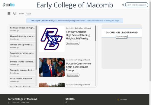Early College of Macomb