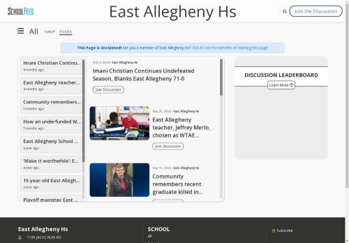East Allegheny Hs