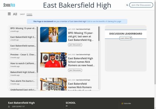 East Bakersfield High