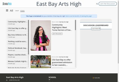 East Bay Arts High