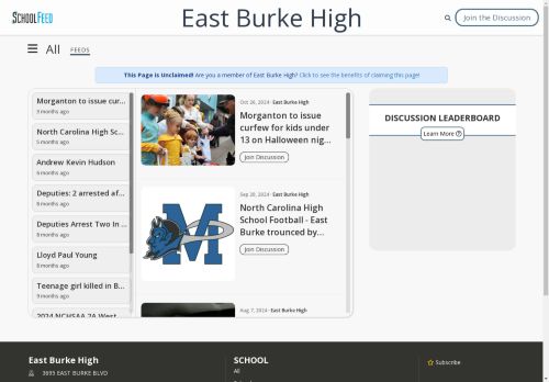 East Burke High