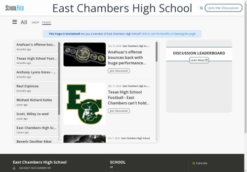 East Chambers High School