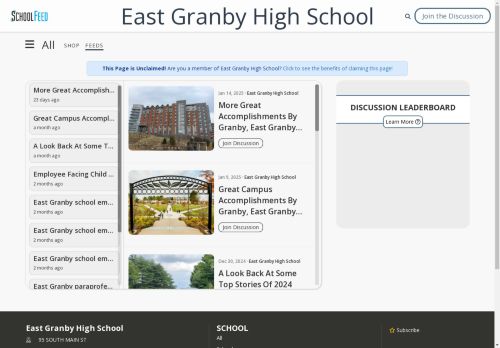 East Granby High School