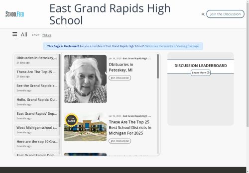 East Grand Rapids High School